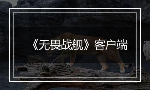 《无畏战舰》客户端