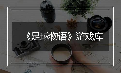 《足球物语》游戏库