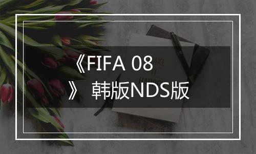 《FIFA 08》 韩版NDS版