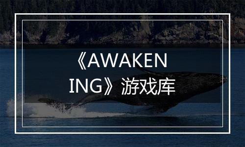 《AWAKENING》游戏库