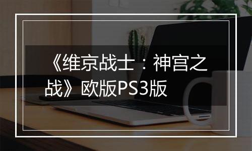 《维京战士：神宫之战》欧版PS3版