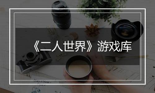 《二人世界》游戏库