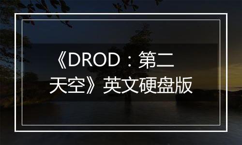 《DROD：第二天空》英文硬盘版