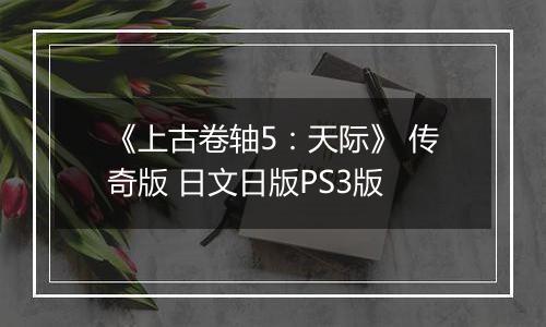 《上古卷轴5：天际》 传奇版 日文日版PS3版