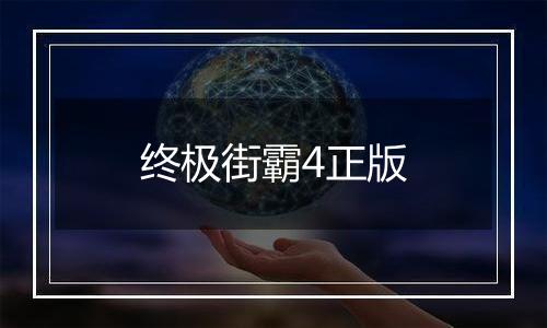 终极街霸4正版